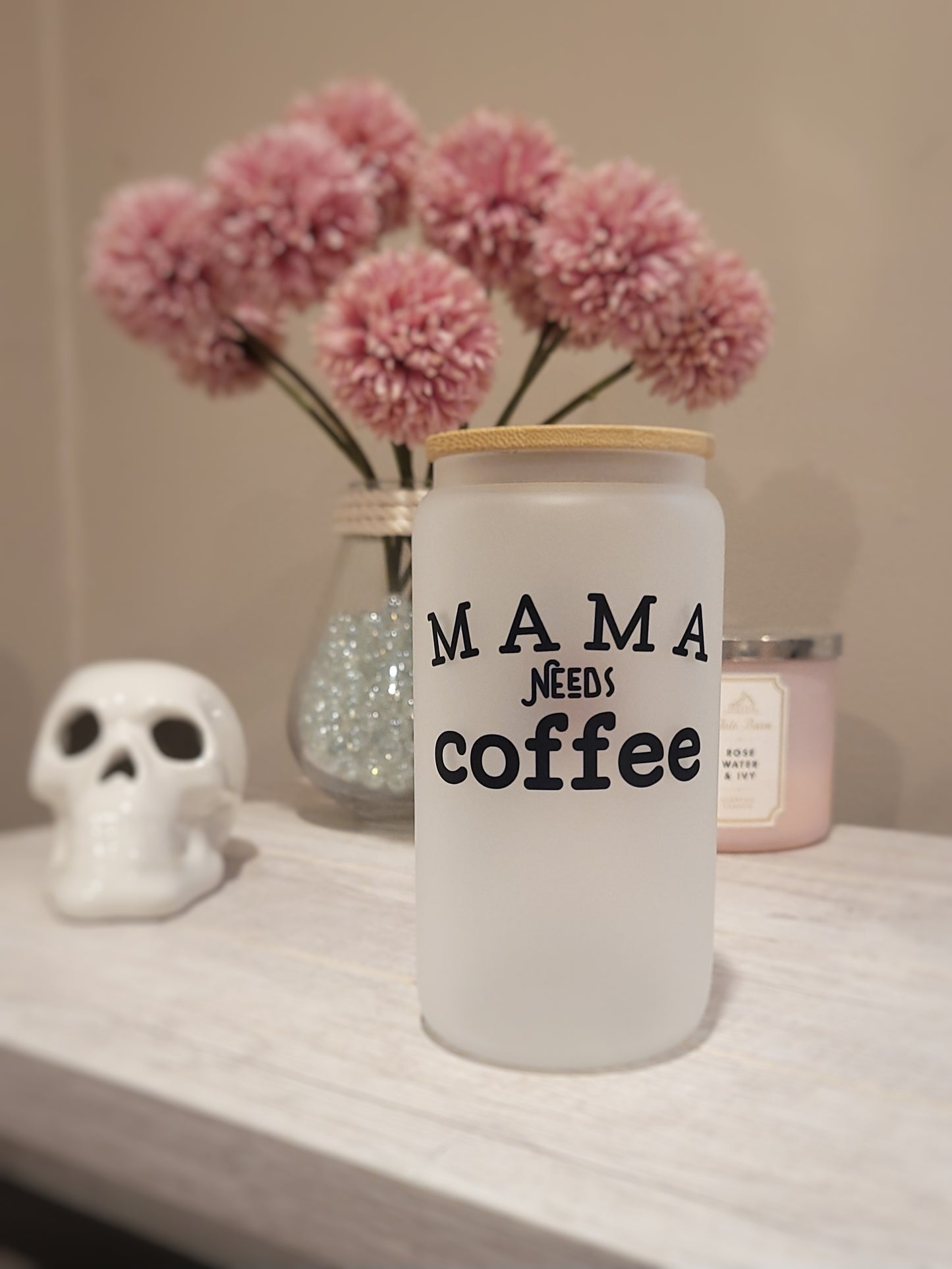 Mama Needs Coffee - Skelly