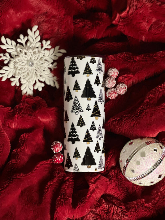Black Christmas Trees