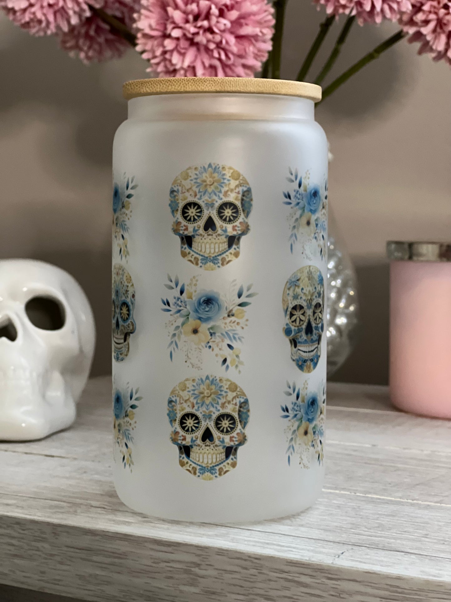 Flowered Sugar Skulls