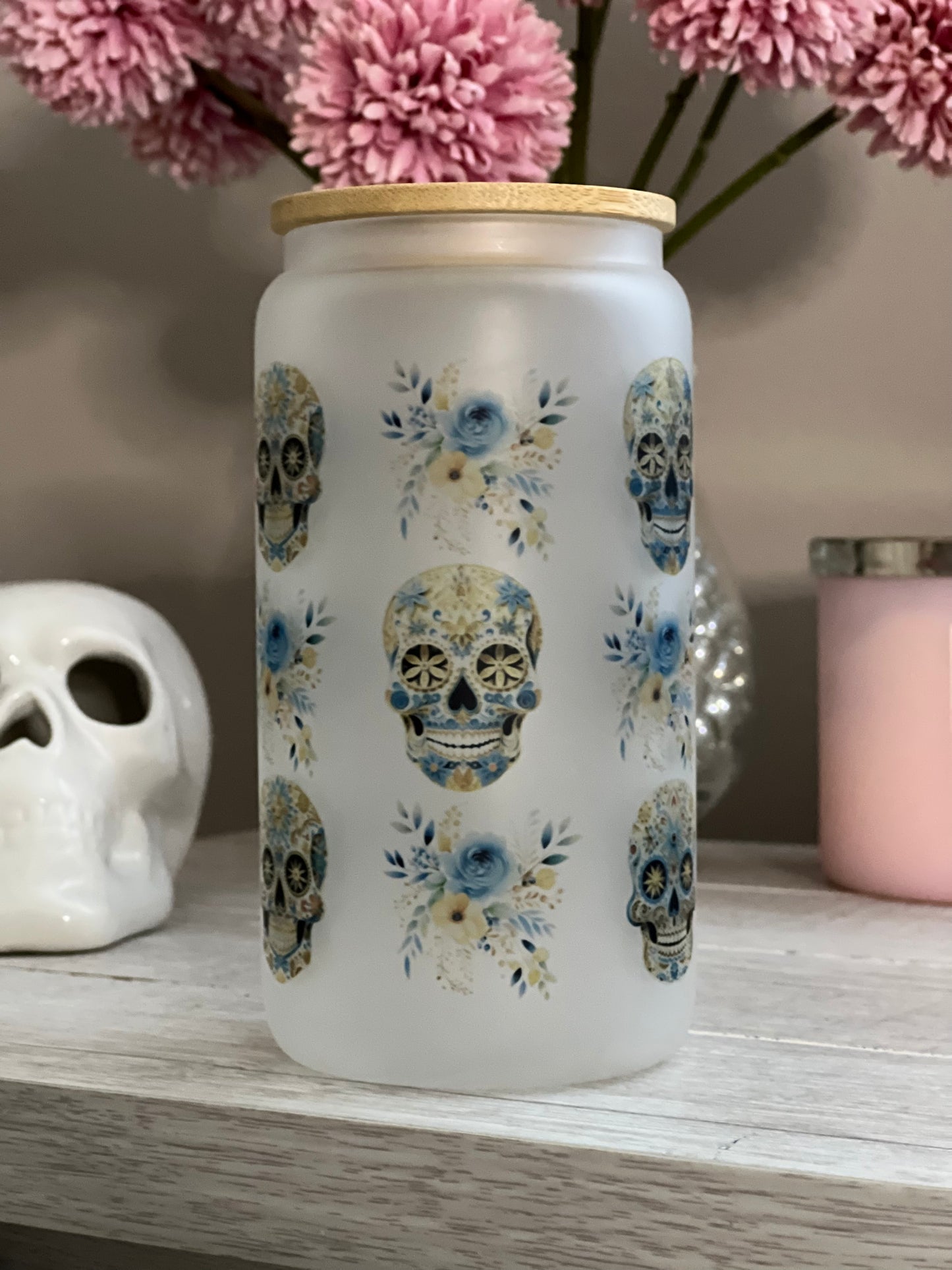 Flowered Sugar Skulls