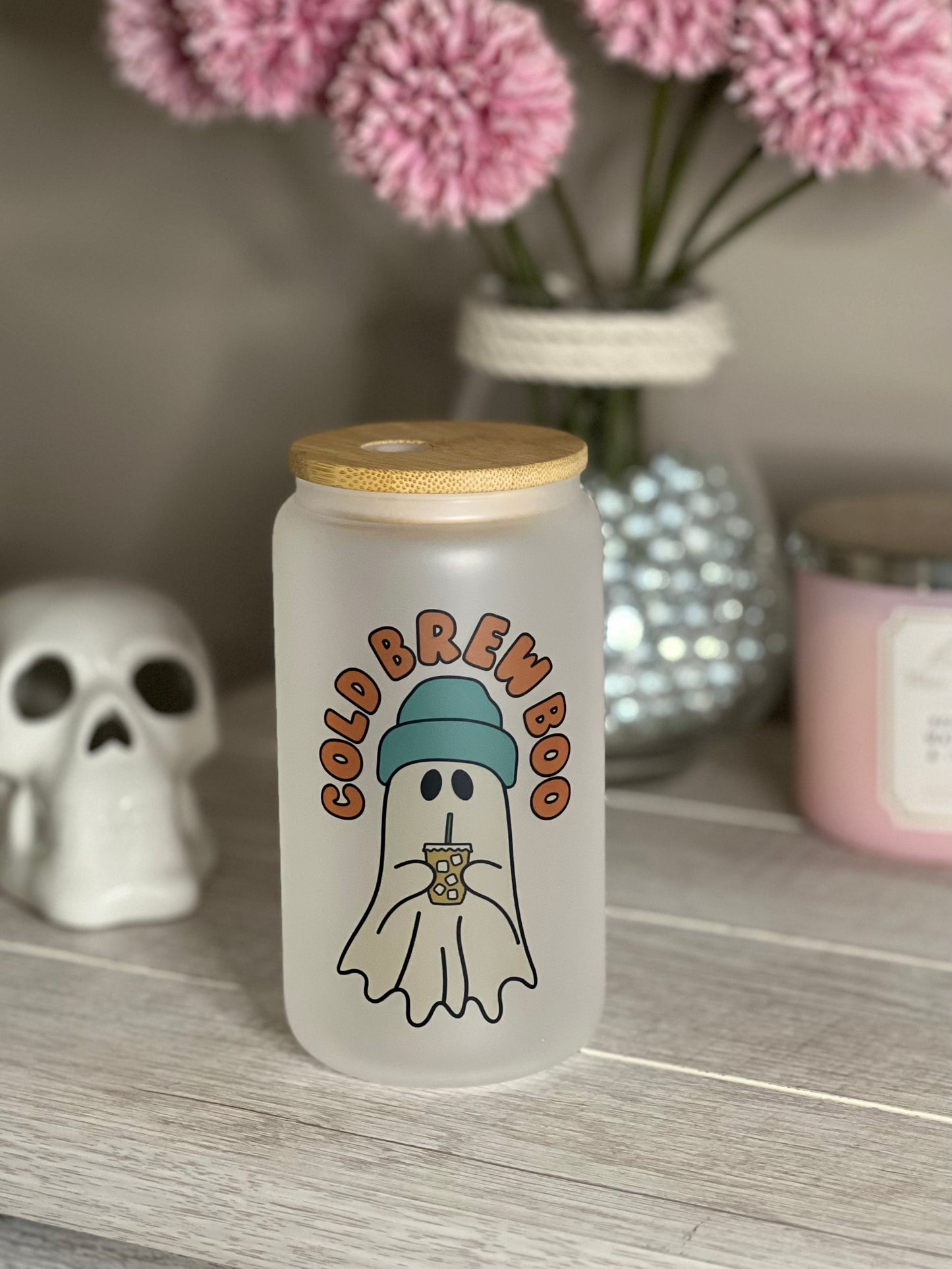 Cold Brew Boo Ghost Coffee Cup