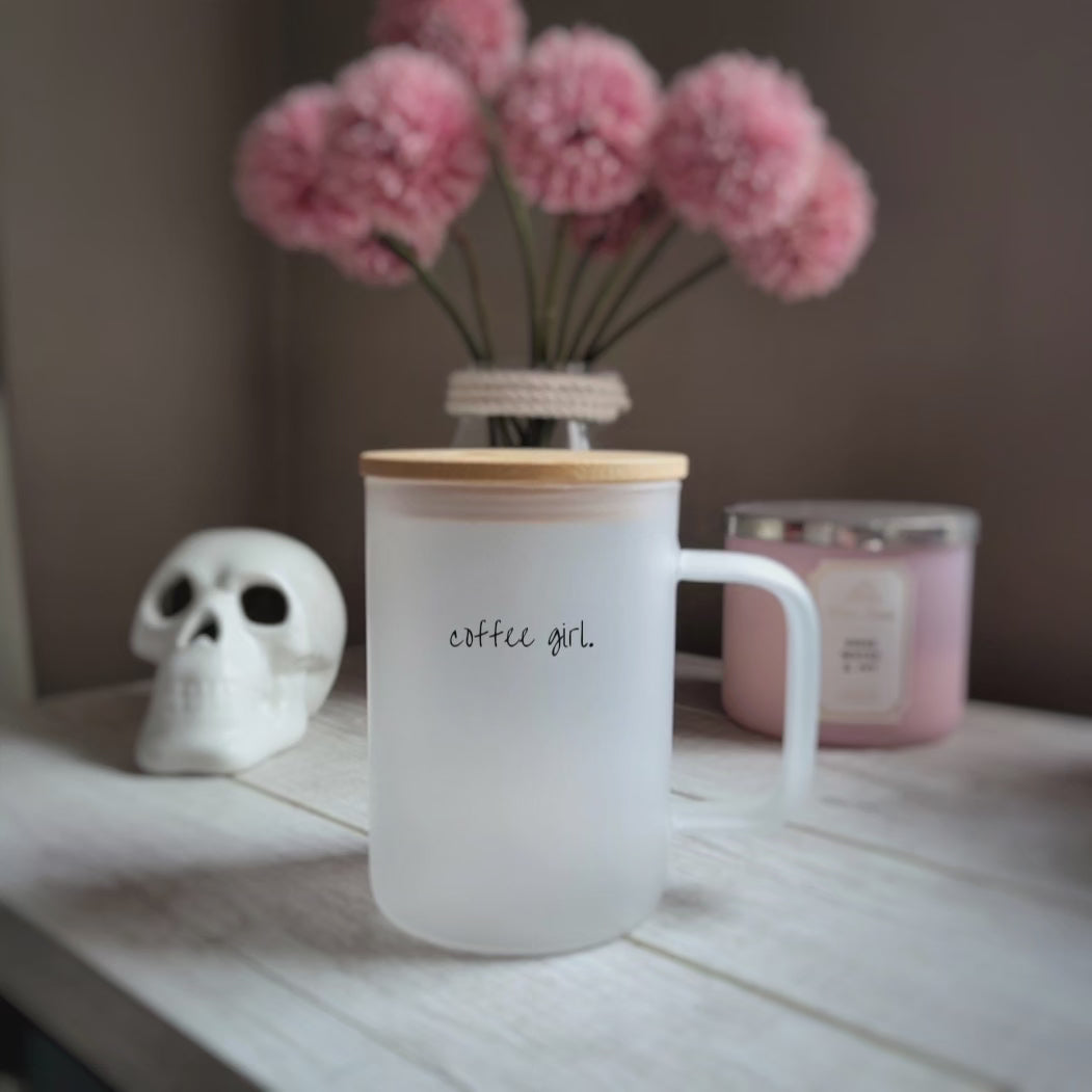 coffee girl coffee mug