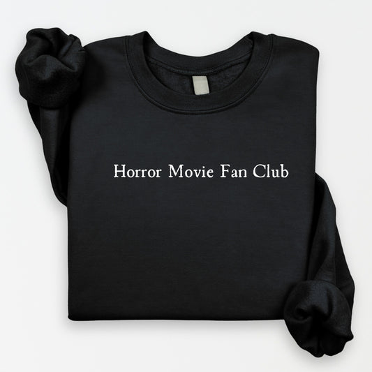 Horror Movie Fan Club Sweatshirt
