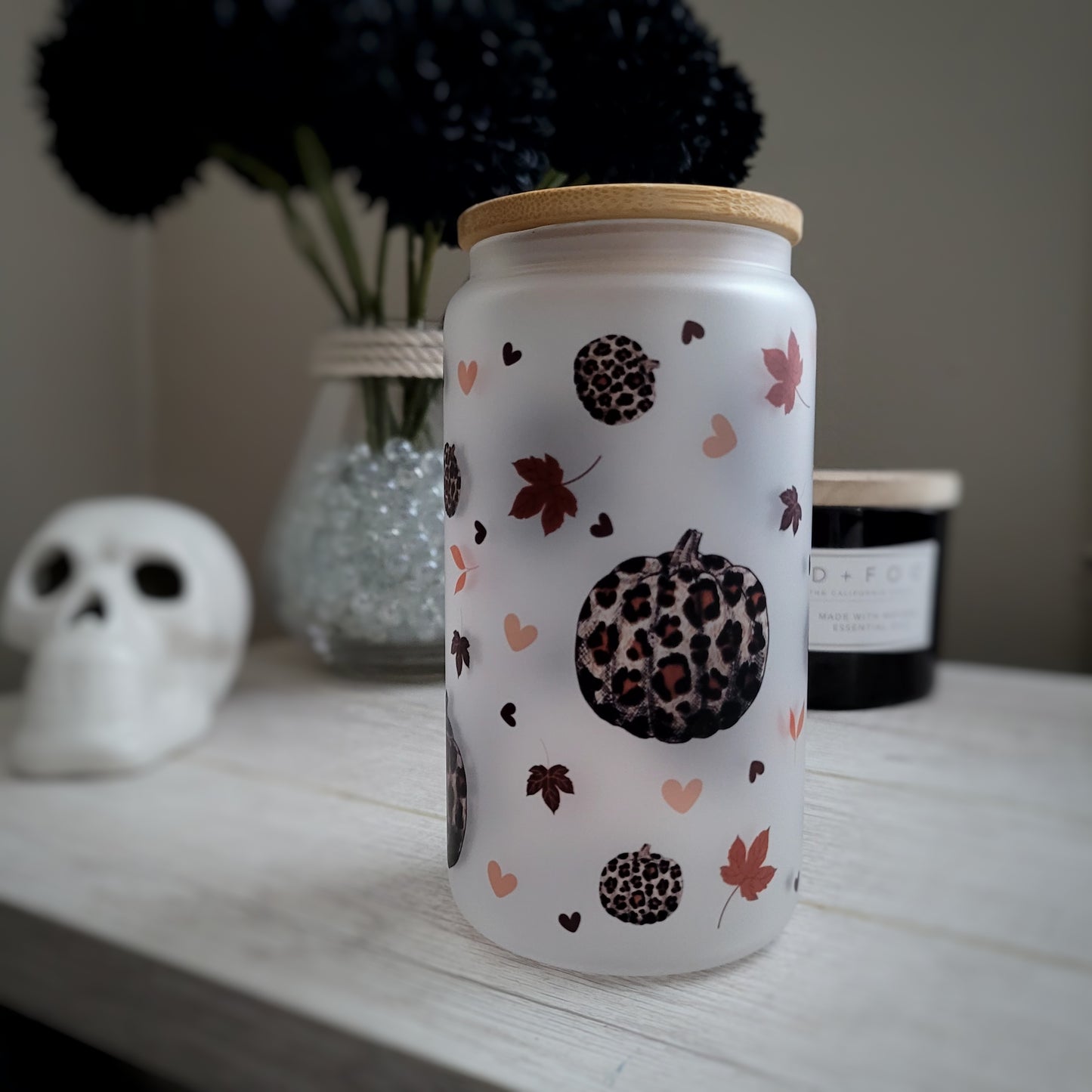 leopard print pumpkins