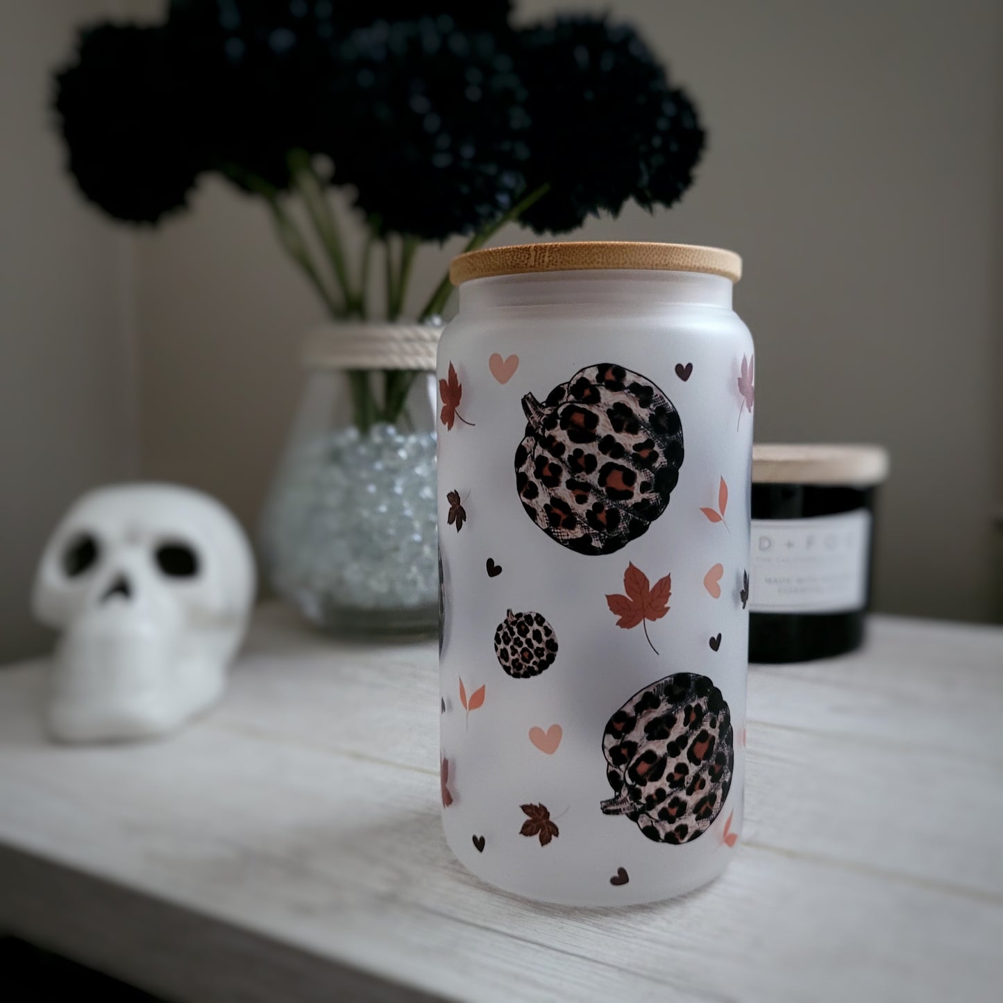 leopard print pumpkins
