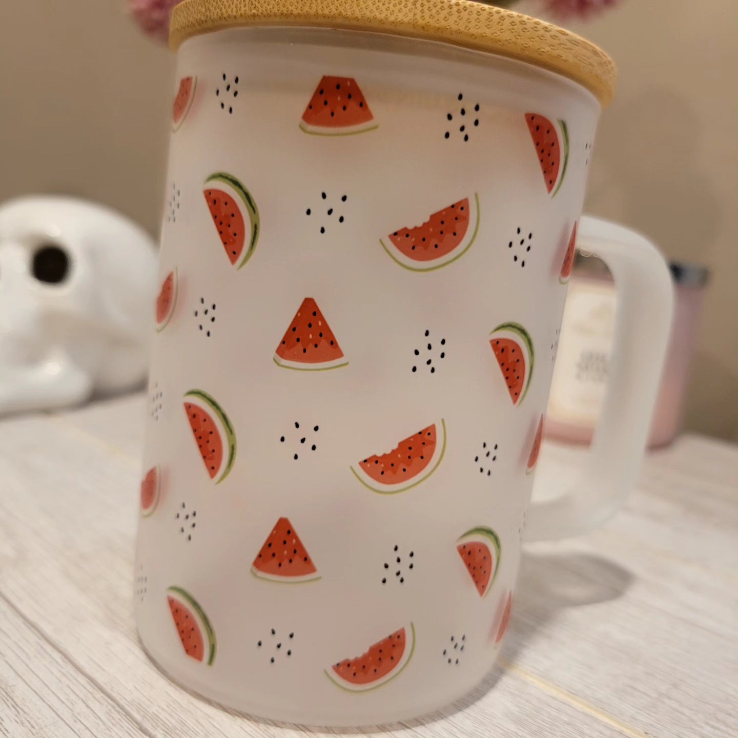 watermelon coffee cup