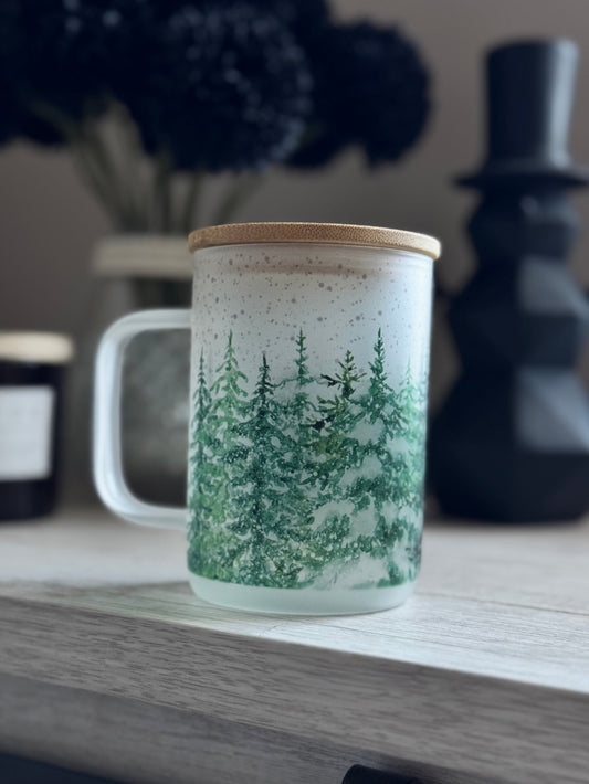 Snowy Pines