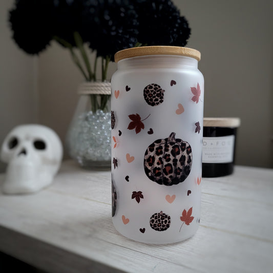 leopard print pumpkins